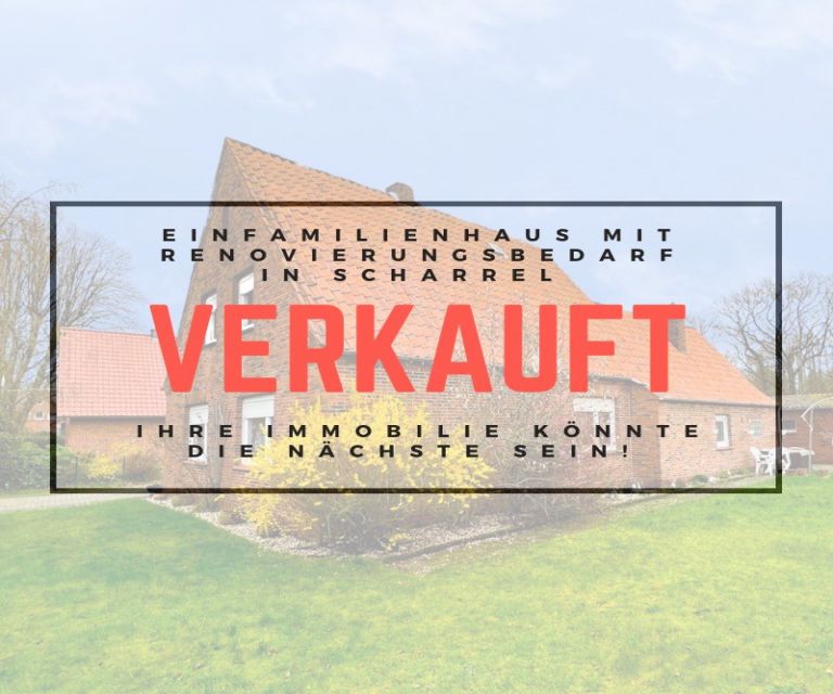 VERKAUFT - Einfamilienhaus mit Renovierungsbedarf im Grünen